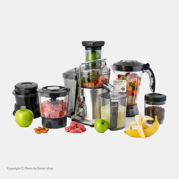 آبمیوه‌گیری 4 کاره سان‌لوکس مدل JB-4000S
